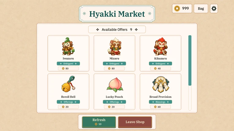 Hyakki Dice Image