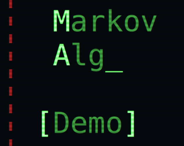 Games like Markov Alg