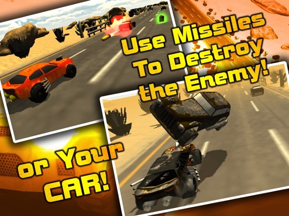 Mega Smash Real Combat Fast Car Road Racing 3D Simulator Game screenshot