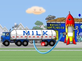 Milk Tanker Truck Image