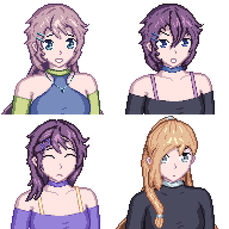 Games like Pixel Art Portrait Generator