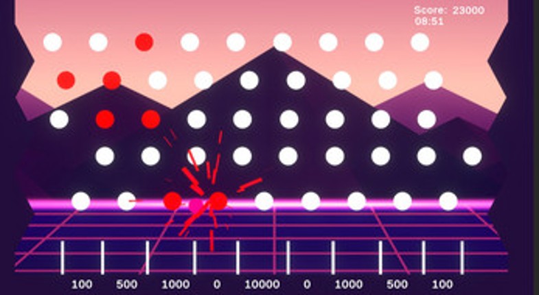 Retro 2D Plinko screenshot