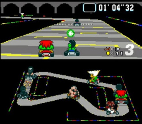 Super MK vs SF Kart (D83 Version) screenshot