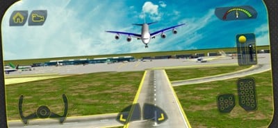 Transport Plane Landing Image