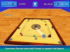 Carrom 3D-Real Finger Flicker Image