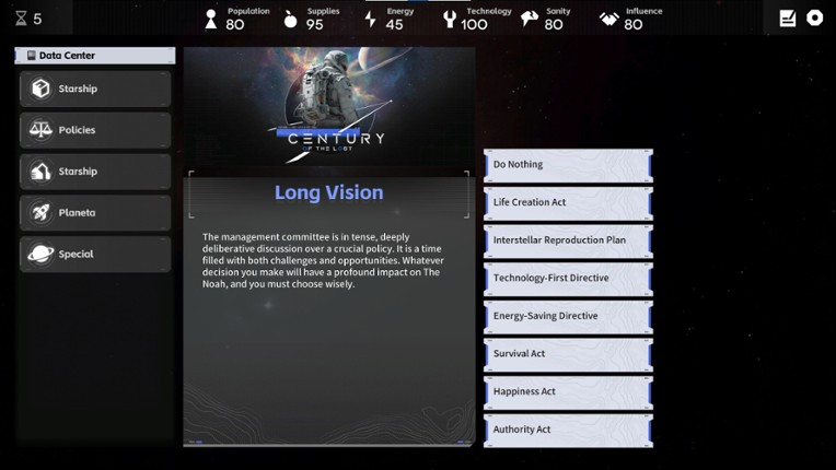 Deep Space Exodus screenshot