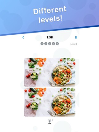Differences - Find 5 mistakes screenshot