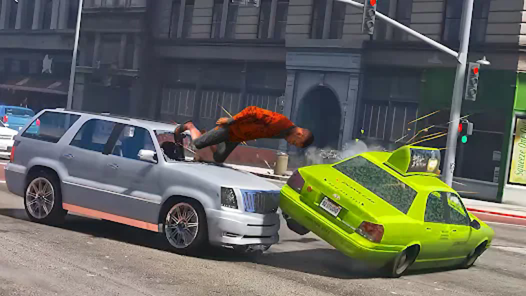 Beam drive car crash test Image