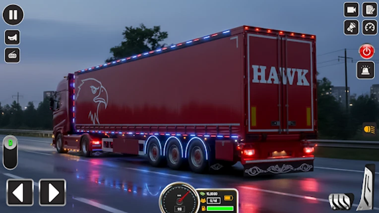 US Truck Cargo Transport Games Image