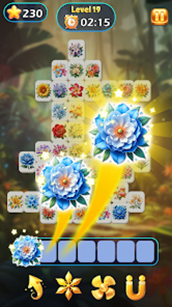 Mystical Flower - Match Tiles screenshot