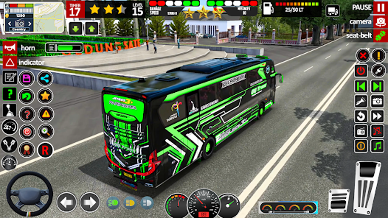 Bus Simulator Offline 3D Games screenshot
