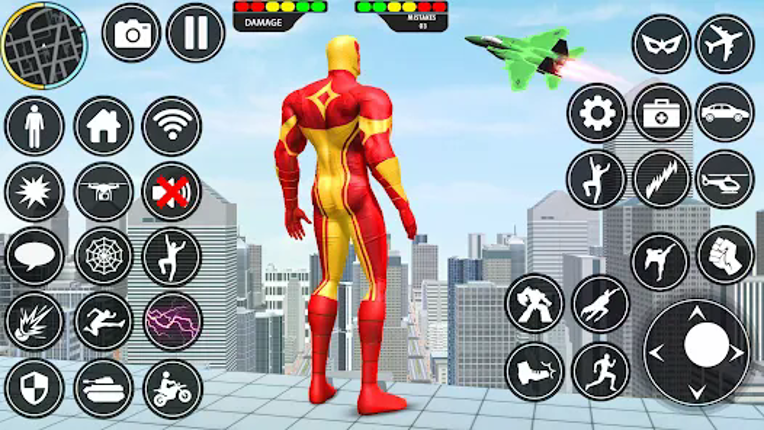 Spider Hero Man Rope Hero Game Image