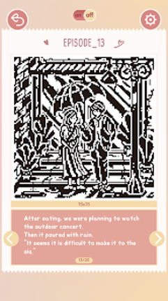 Hana's story - nonograms screenshot