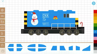 Christmas Train Game For Kids Image