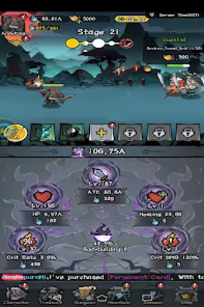 Kungfu Heroes - Idle RPG screenshot