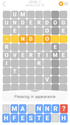 Word Tower Crosswords screenshot