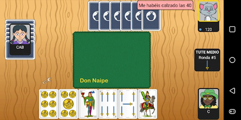 Tute Medio screenshot