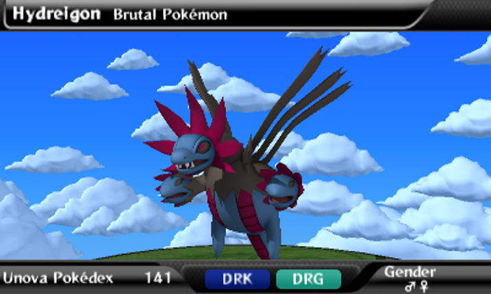 Pokédex 3D screenshot