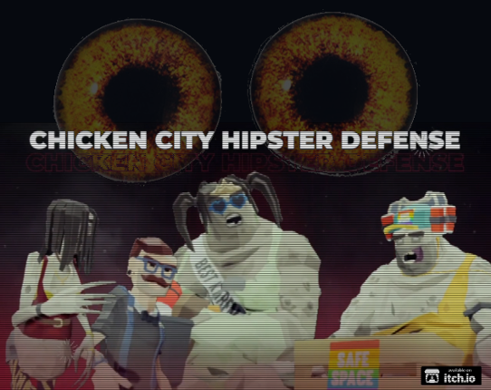 Chicken City Hipster Defense Game Cover