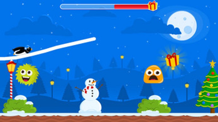 Christmas Adventure of Rocket Penguin screenshot