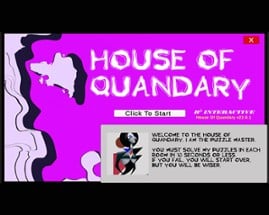 House Of Quandary (Browser Build) Image