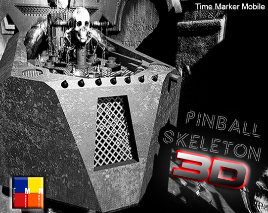 PINBALL SKELETON 3D Image