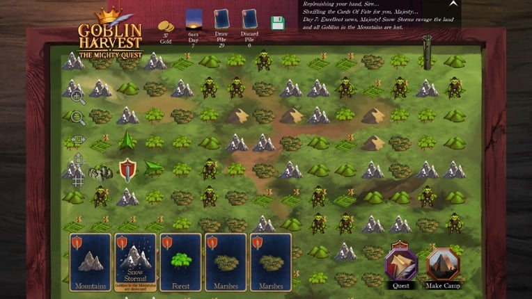 Goblin Harvest - The Mighty Quest screenshot