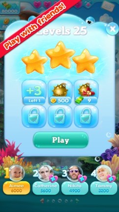 Marine Adventure -- Collect and Match 3 Fish Puzzle Game for TANGO screenshot