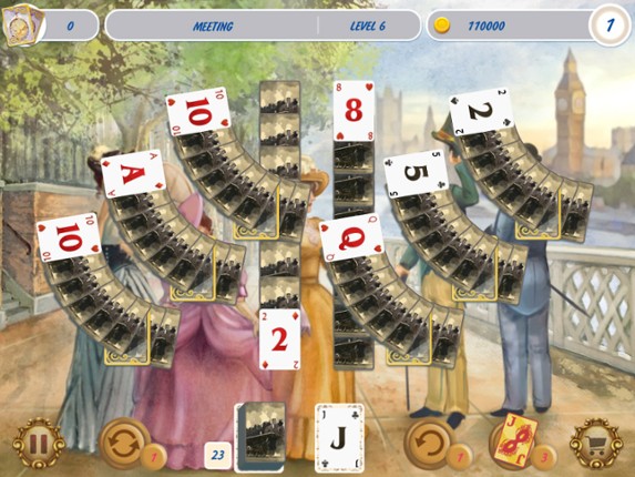 Solitaire Victorian Picnic 2 screenshot