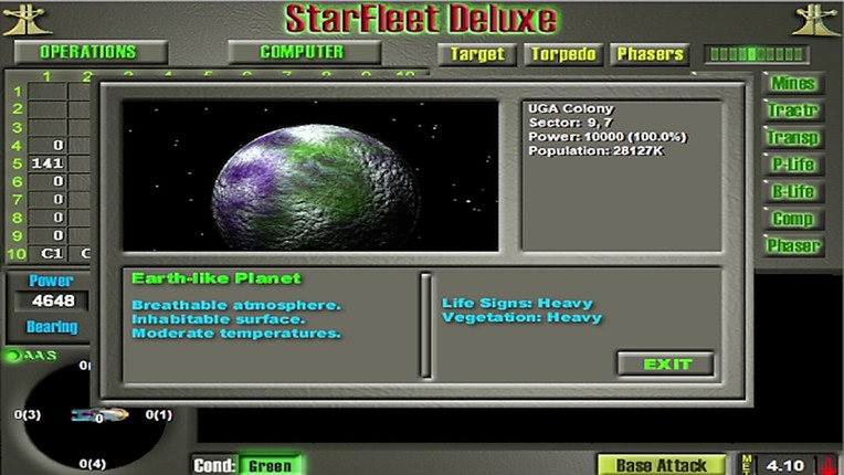 Star Fleet Deluxe screenshot