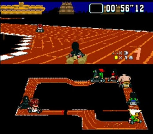 Super MK vs SF Kart (D83 Version) screenshot