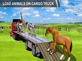 Animal Cargo Transporter Truck Game 3D Image