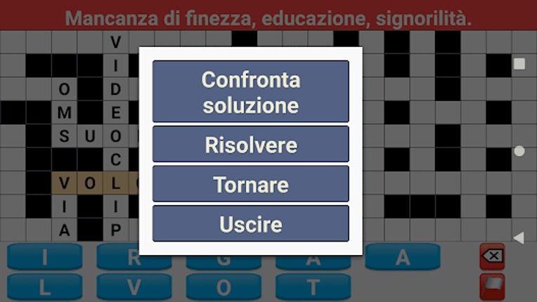 Cruciverba Italiano screenshot