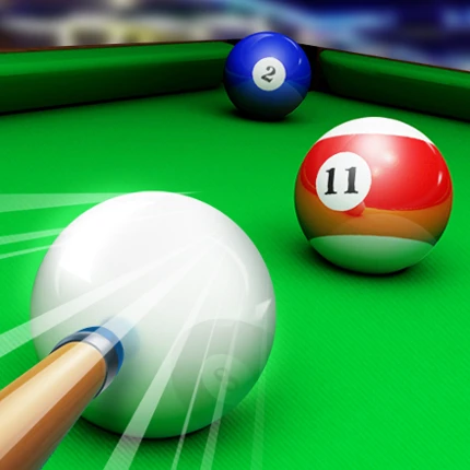 Pool Ball Night Image