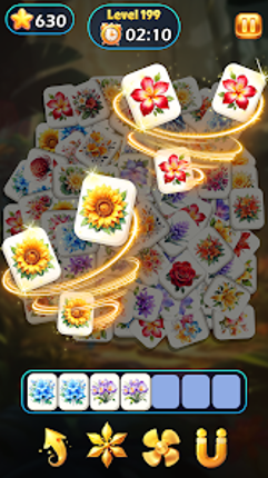 Mystical Flower - Match Tiles Image