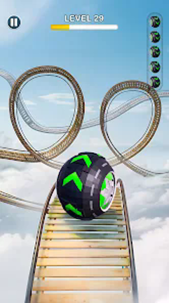 Rolling Ball Sky Escape screenshot