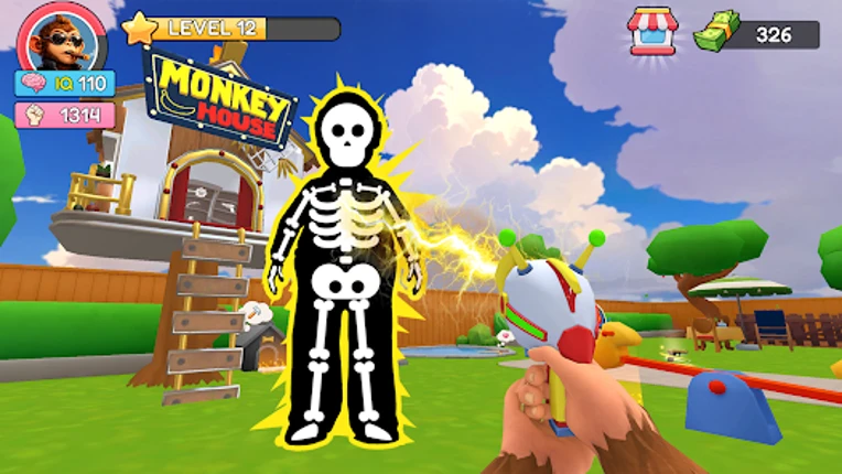 Tricky Monkey: House Prankster screenshot