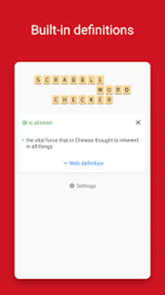 Word Checker for SCRABBLE Image