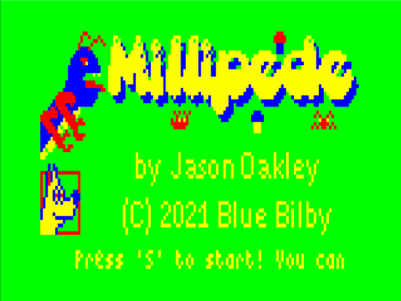 Millipede Game Cover