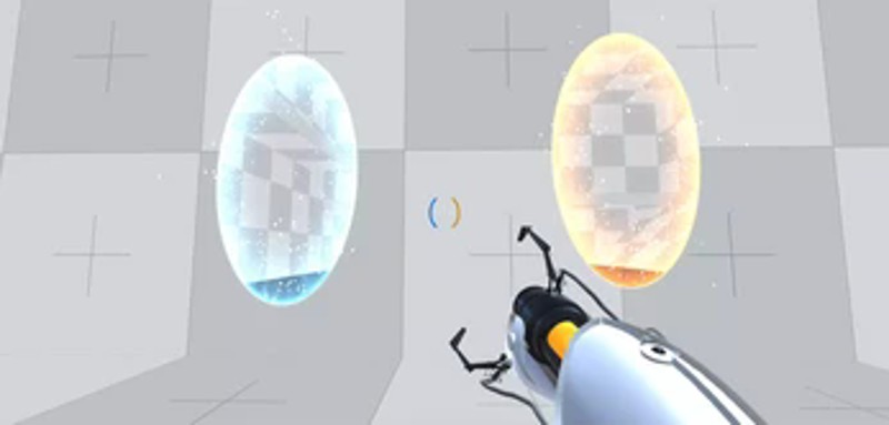Portals + Portal Gun: Unity Asset Image