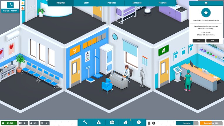 Hospital Center Tycoon screenshot