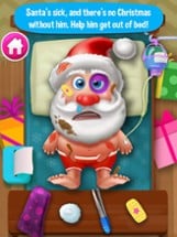 Little Santa Doctor! Snowman ER Christmas Hospital Image