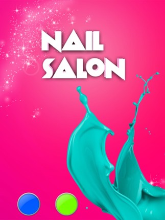Manicure in Stylish Salon – Acrylic Nail Polish with Fancy Glow and Neon Design for Glamorous Girls screenshot