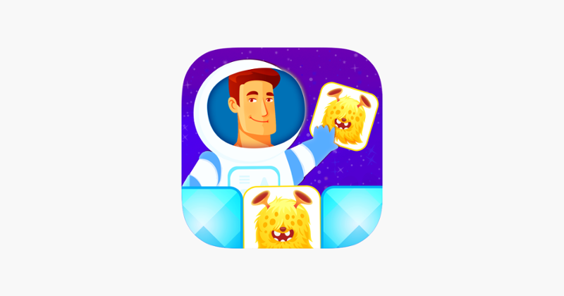 Memory Cards. Space Adventures Game Cover