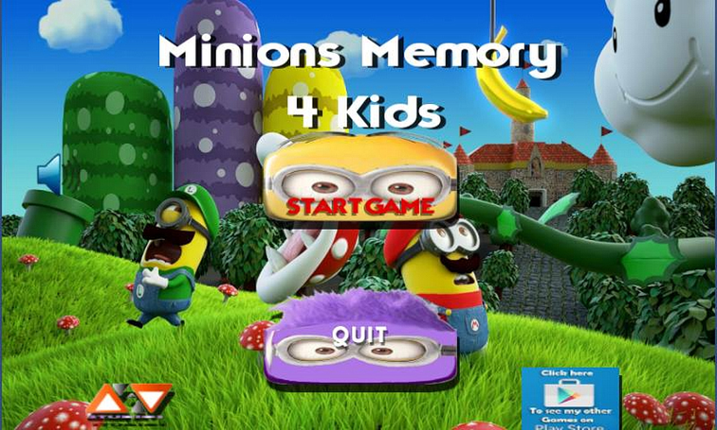 Minions Memory 4 Kids Image
