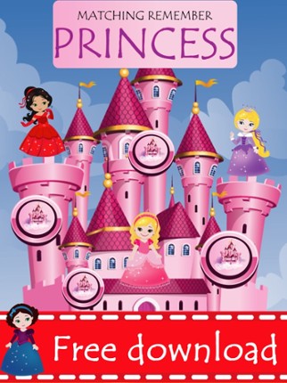 Princess Matching Remember Puzzles Games For Kids screenshot