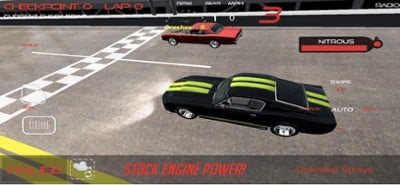 Racing American Muscle Cars Image