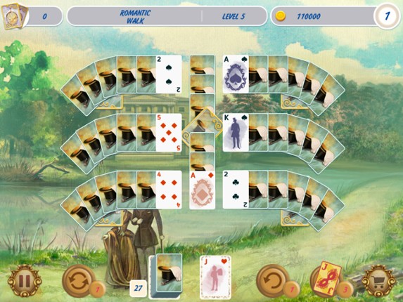 Solitaire Victorian Picnic 2 screenshot