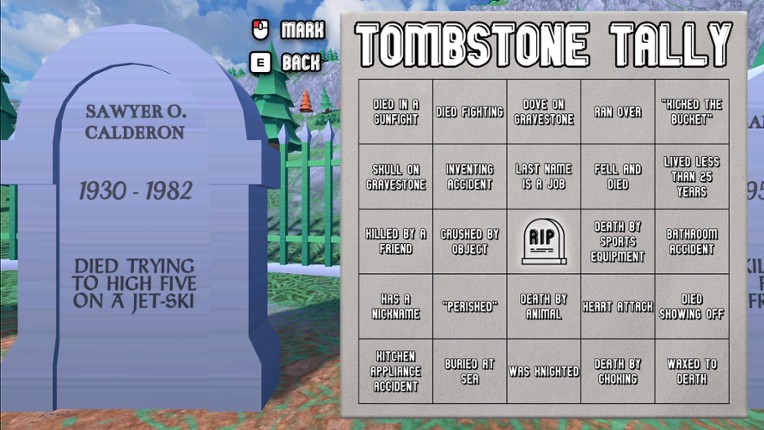 Tombstone Tally screenshot