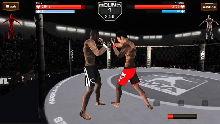UFC Simulator MMA Championship screenshot